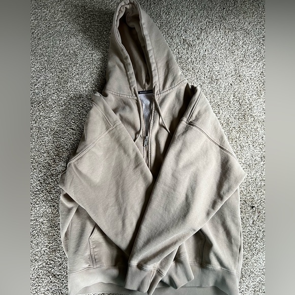 Brandy Melville Tops - Brandy Melville Christy oversized zip up hoodie